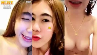 คลิปหลุด Mlive น้องมุก สาวดัดฟันคนสวยตั้งกล้องถ่างหีอูมๆแล้วอาบน้ำโชว์คนดูทางบ้านเพลินๆ