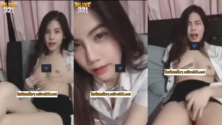 คลิปหลุดดาวคณะ 18+ หลุดสาวมหาลัย ดาวคณะมอดัง วีดีโอคอลคุยเสียวกับแฟนหนุ่มหื่น ติ้วหีโชว์หน้ากล้องคาชุดนักศึกษาเสียวจัดจนน้ำหีแตกคาชุด